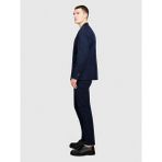 Sisley Iki Düğmeli Slim Fit Ceket Erkek Lacivert Ceket - 324P2FBHSW01J - 50