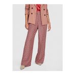 Sisley Kadın %100 Viskoz Desenli Palazzo Pantolon 323A4Utslf03T-Sıs61R