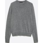 Sisley Kaşmir Karışımlı Regular Fit Kazak Kadın Gri Kazak - 325A102hm100f
