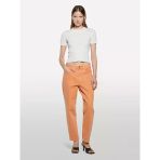 Sisley Keten Karışımlı Slim Fit Kısa Kollu Kazak Kadın Beyaz Kazak - 325P105gm106g