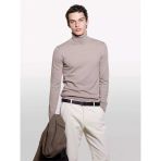 Sisley Koton Karışımlı Dik Yaka Kazak Erkek 18U Kazak - 324A10f2s2244