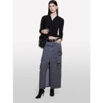 Sisley Normal Bel Siyah Kadın Uzun Etek 4AGWL0025 - 28