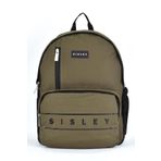 Sisley Okul Sırt Çantası Unisex Çok Gözlü Günlük Seyahat Sırt Çantası Haki 12919