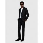 Sisley Poliviskoz Slim Fit Ceket Erkek Siyah Ceket - 323A2KI352Y89 - 54