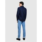 Sisley Sisley Slim Fit Esnek Koton Gömlek Erkek Lacivert Gömlek - 323A5CNX5QL19 - 39