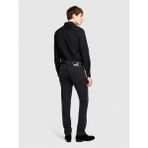 Sisley Sisley Slim Fit Esnek Koton Gömlek Erkek Siyah Gömlek - 323A5CNX5QL19 - 39