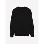 Sisley Sisley Yün Karışımlı Bisiklet Yaka Kazak Erkek Siyah Kazak - 324A11BAS100Y - XL