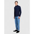 Sisley Slim Fit Esnek Koton Gömlek Erkek Lacivert Gömlek - 323A5cnx5ql19