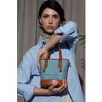 Sisley SLY046 Mavi Kadın Kol Çantası