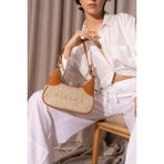 Sisley SLY066 Bej Kadın Kol Çantası