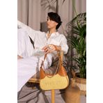 Sisley SLY066 Sarı Kadın Kol Çantası