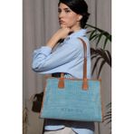 Sisley SLY095 Mavi Kadın Kol Çantası