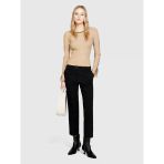 Sisley Streç Pamuklu Arkası Biyeli Cepli Pantolon Kadın Siyah Pantolon - 325P49male02x