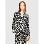 Sisley Tamamı Desenli Dar Kesim Ceket Kadın Pembe Ceket - 324P2olrlw01v