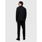 Sisley Tapered Fit Chino Pantolon Erkek Siyah T-Shirt - 323A485ssf035