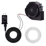 Şişme Yedek Fan Üfleyici 12V 1.2 A Mini Hava Üfleyici 3 LED'li Noel Şişme Kostüm, Şükran Günü Yard için Şişme Fan Üfleyici Blow Up 6 FT Noel Süslemeleri Dış Mekan