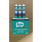 Sista Akvaryum Silikonu Şeffaf 280 ml 10'lu Paket Yarım Koli