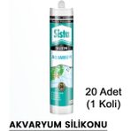 Sista Seffaf Akvaryum Silikonu 310 Ml Henkel (20 Adet)