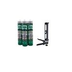 Sista Şeffaf Silikon 280 Ml 3'Lü Set Plastik Silikon Tabancası