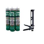 Sista Şeffaf Silikon 280 Ml 3'Lü Set
