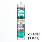 Sista Şeffaf Silikon 280 Ml Henkel (20 Adet) Şeffaf