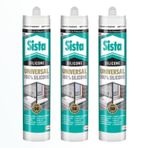 Sista Şeffaf Silikon 280 ml Henkel (3 ADET)