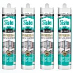 Sista Şeffaf Silikon 280 ml Henkel (4 Adet)