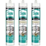 Sista Üniversal Silikon Şeffaf 280ML 3 Adet