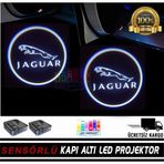 Sistem Led Market Jaguar Araçlar Için Pilli Yapıştırmalı Kapı Altı Led Logo