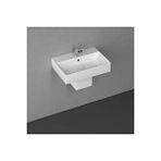 Sistemaz Frame Yarım Ayaklı 70 Cm Lavabo Beyaz
