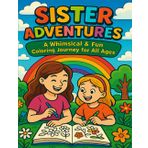 Sister Adventures: A Whimsical & Fun Coloring Journey for All Ages