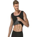 Sistina Depomix Siyah Erkek Termal Sauna Atlet - 744 - Beden L