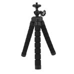 SISWIM Projektör Stand Mini Tripod for Projector Phone Stand tripode Flexible Sponge Octopus Tripod For Camera tripe Phone Holder Clip stand Projektör Bracket Holder (Color : Siyah)