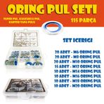 Site Hırdavat 115 Parça Oringli Pul Seti