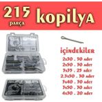Site Hırdavat 215 Parça Kopilya Seti - 1 Adet