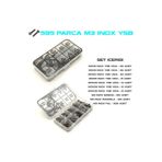 Site Hırdavat 595 Parça M3 Inox YSB Vida Somun ve Pul Seti