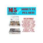 Site Hırdavat 615 Parça M5 Somun Seti