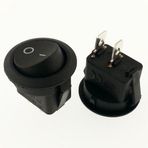 Site Hırdavat IC-133 2P Yuvarlak Işıksız Anahtar On/Off Switch