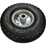 Site Hırdavat Metal Jantlı 260x85 mm 136 kg Rulmanlı Şişme Tekerlek