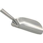 Site Hırdavat No 5 23 cm Gri Paslanmaz Şaşula Hububat Küreği