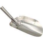 Site Hırdavat No 6 28 cm Gri Paslanmaz Şaşula Hububat Küreği