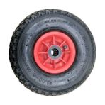 Site Hırdavat Rulmanlı Şişme Tekerlek 260x85 mm 136 kg Yük Taşıma Kapasitesi ile Dayanıklı Plastik Jant