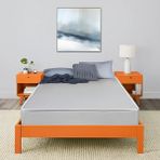 SİTEHOME Ortopedik Sünger Yatak Vinil Kumaş 15 cm Antibakteriyel Antialerjenik Gri - 80 x 200 cm