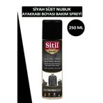 SİTİL Siyah Süet Nubuk Ayakkabı Boyası Bakım Spreyi 250 ml
