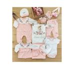 Sitilin Kız Bebek Natural Lüx Organik Hastane Çıkışı Yenidoğan Seti STL4663