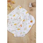 sitilin Kız Erkek Bebek Unisex Pazen Kundak Battaniye STL6843