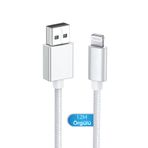 Siv ticaret İphone 5/ 5s/ 6/ 6s/ 7 / Plus / Se 1 2 3 Nesil Hızlı Şarj Kablosu Usb To Lightning Örgülü Beyaz