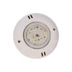 Sıva Üstü Led Havuz Lambası Yuvarlak beyaz,Yeni slim Model, Su altında kullanılır.DC 12V,IP 68 Özellikli 8 W Güç,Yüksek İletkenli Alüminyum Pcb devresi,Akım Kontrol Üniteli