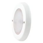 Sıva Üstü Led Havuz Lambası,15 cm çapında yuvarlak yeni slim model su altı led lamba Genişlik 2 cm,12 watt -12 volt