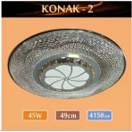 Sıva Üstü Led Panel 45W 49 Cm Çapında Model Konak-2 Led Avize
